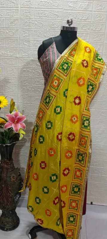 Phulkari dupattas are the new love.