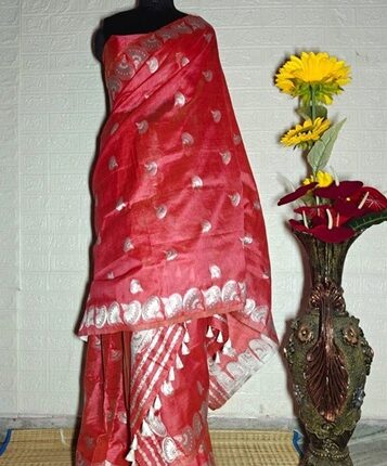 Cotton Mekhela Dye Toss